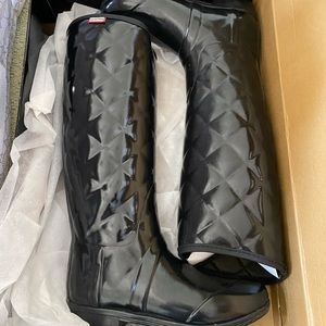 Hunter Rain Boots- Black